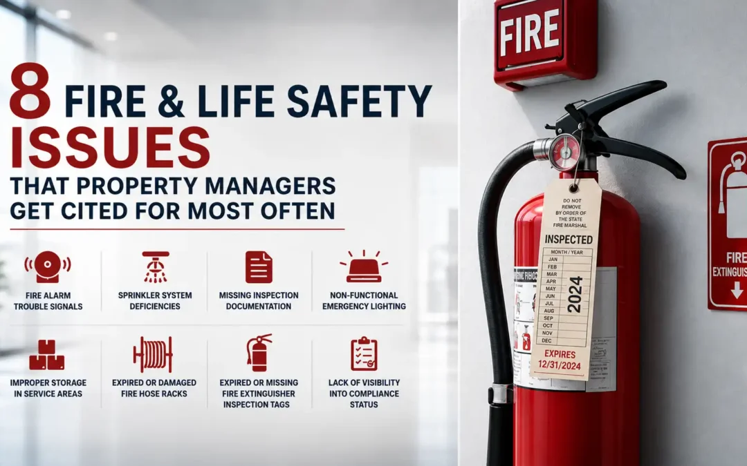 8 Fire & Life Safety Issues That Property Managers Get Cited For Most Often